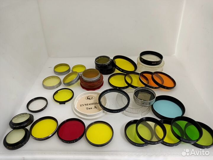 Светофильтры из СССР для фотоаппаратов