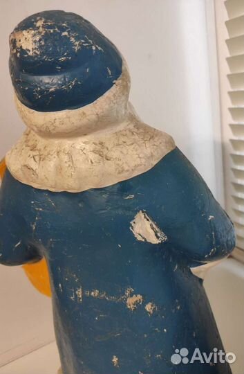 СССР Дед мороз и снегурочка пенопласт