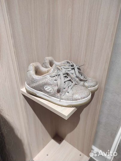 Кеды с роликами heelys, 36.5 р