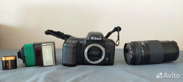 Фотоаппарат Nikon AF6006 с фотообъективом Nikon AF