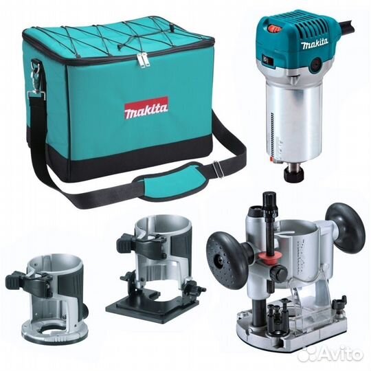 Кромочный фрезер Makita RT0700CX2