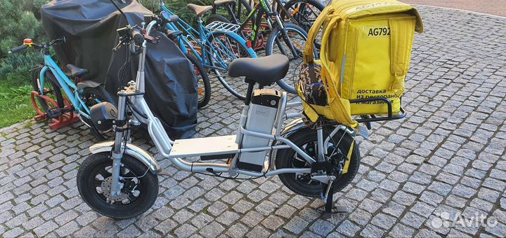 Электровелосипед монстр колхозник