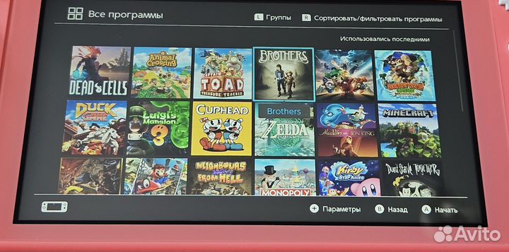 Nintendo Switch Lite новый 160гб 25игр прошитый