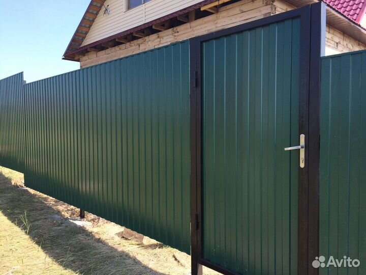 Забор под ключ