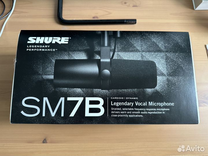 Микрофон Shure SM7B Black