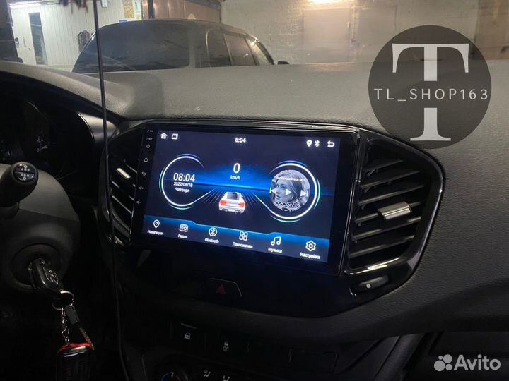 Магнитола android 9 дюймов на весту 2\32 4\64