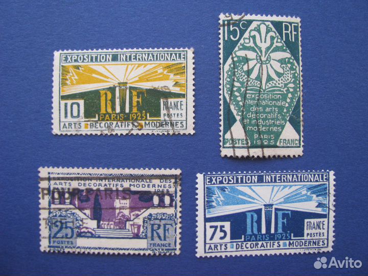 Франция. 1925, 1924 г. Всемирная выставка в Париже