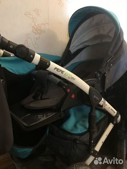Коляска verdi 3 в 1 pepe eco plus