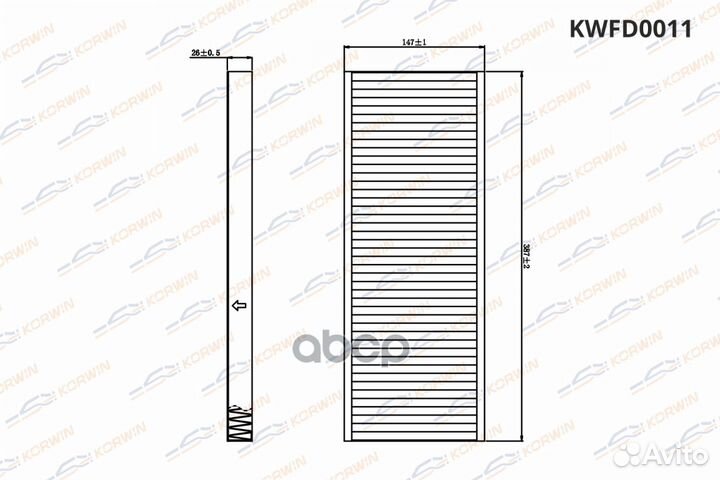 Фильтр салонный audi A4 (B5) 95-01/80 (B3+B4) 9