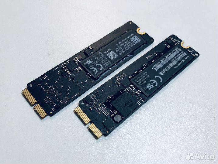 Оригинальные PCI-e SSD Apple 128 Gb без ошибок