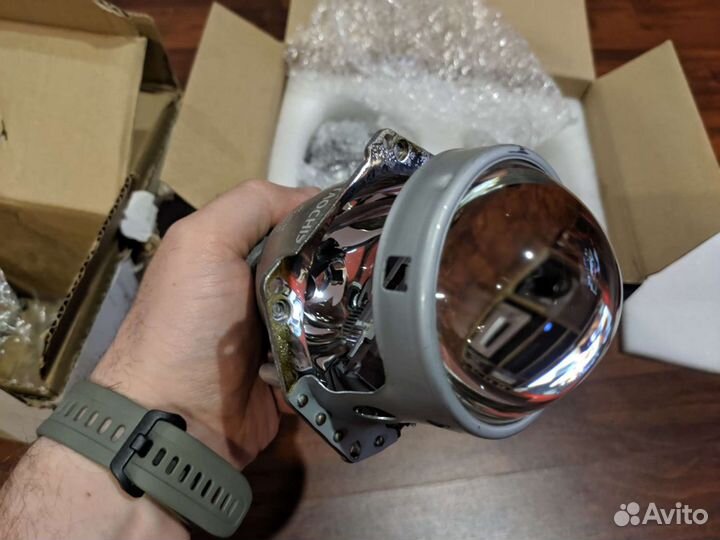 Линзы hella 3r ксенон би лед мини линзы