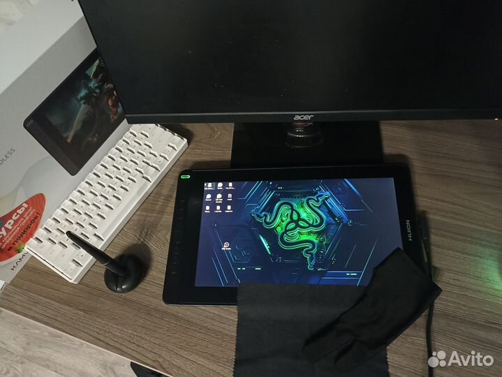 Графический планшет huion kamvas 13