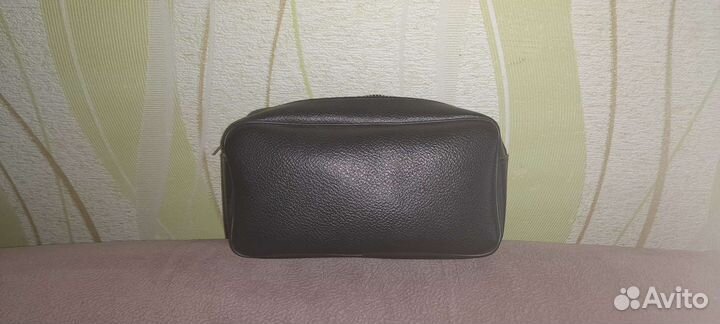 Косметичка кожзам СССР винтаж 20см