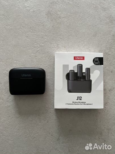 Петличный беспроводной микрофон для iPhone