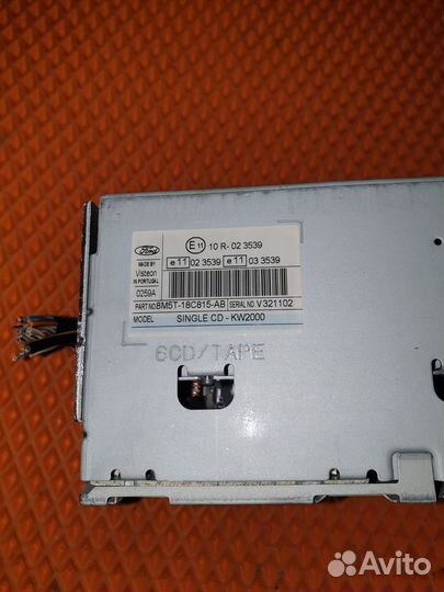 Магнитола Ford Focus