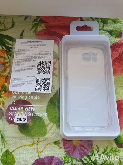 Силиконовый чехол для Samsung s7