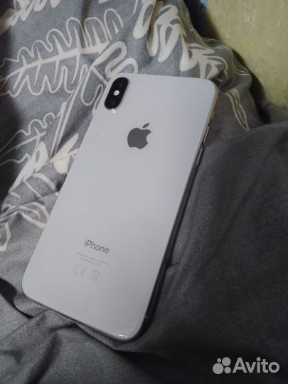iPhone X silver идеал