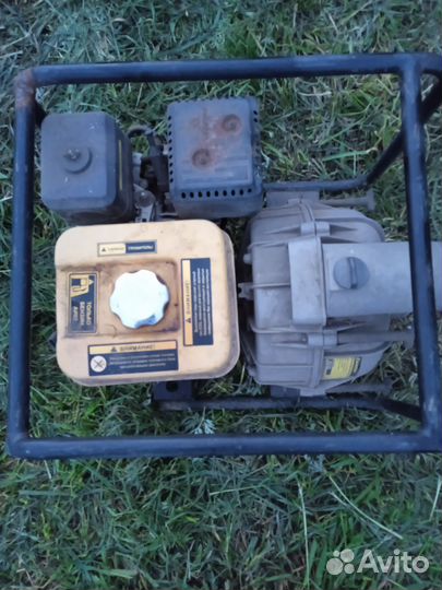 Мотопомпа для грязной воды бу