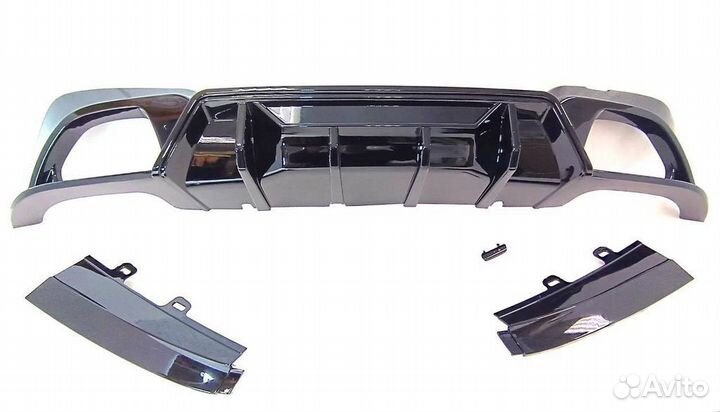 Диффузор BMW G20 глянцевый