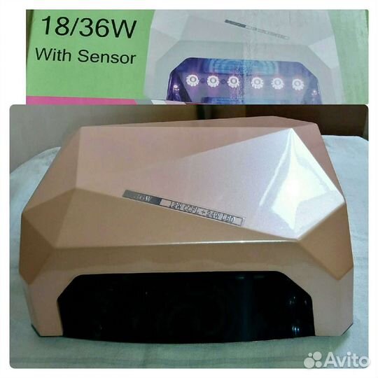 Led лампа для ногтей shellac