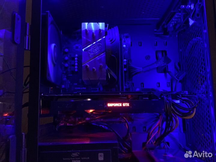 Игровой пк Ryzen 5 3600 GTX1080 ssd 512 озу 16gb