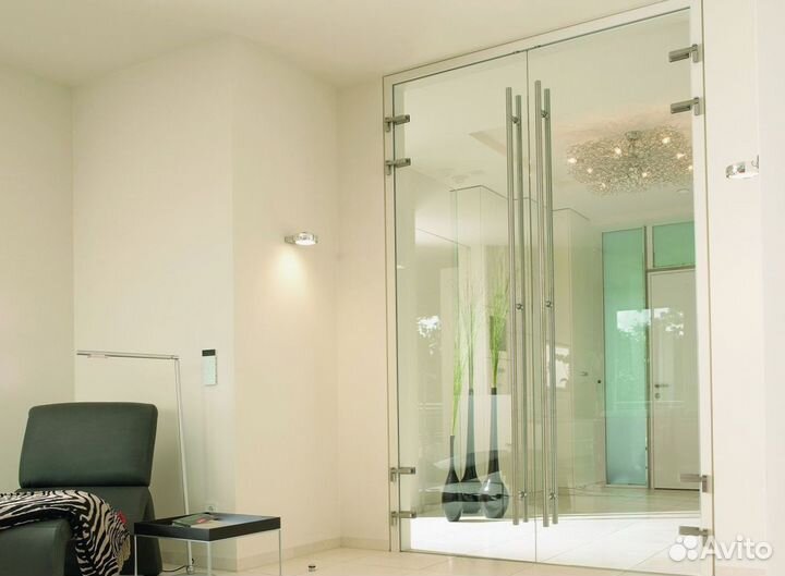 Раздвижные стеклянные двери