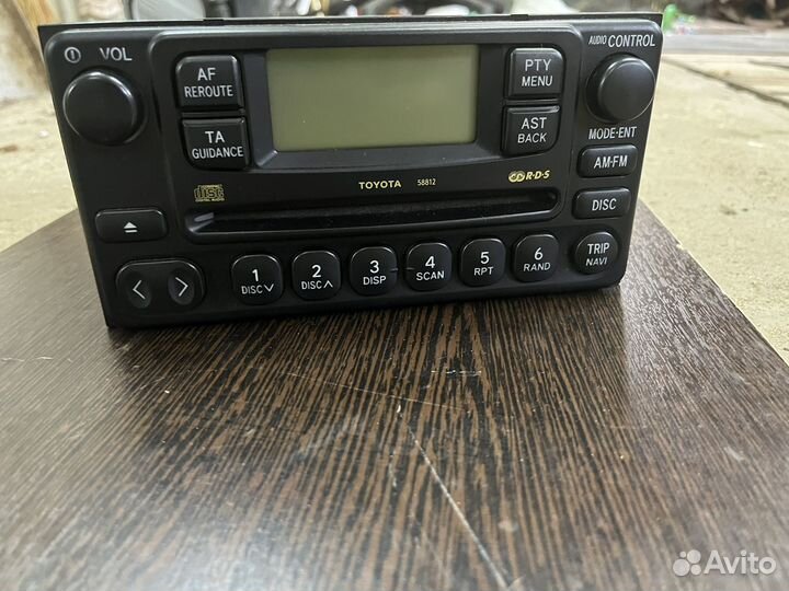 Магнитола штатная RAV4 2 поколения