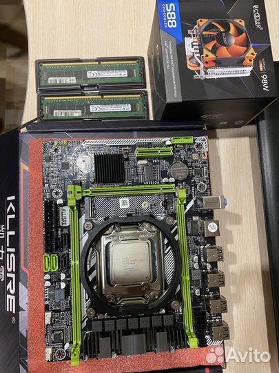 E5-2630 v2 - 6 ядер 12 потоков, 16 гб Озу