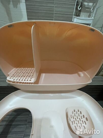 Кошачий лоток закрытый