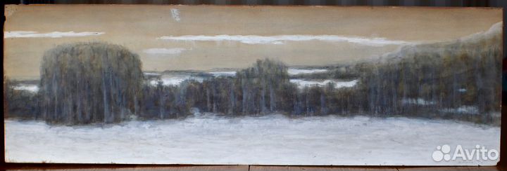 Пейзаж художника-передвижника М.Е. Харламова