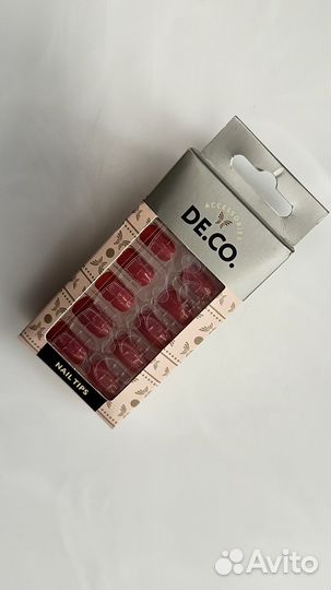 Накладные ногти типсы Deco