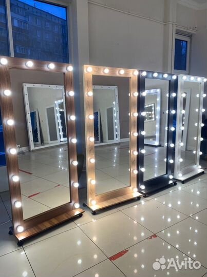 Зеркало с лампочками