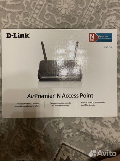 D link роутер DAP-2310