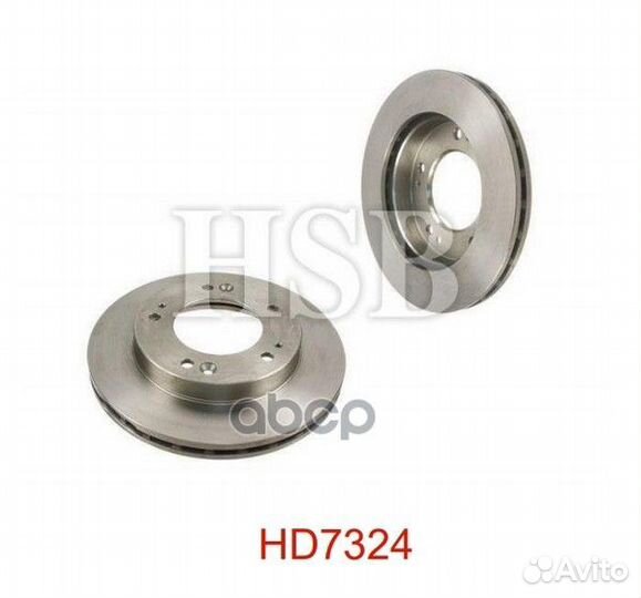 Диск тормозной передний KIA sportage 2.0 94 HD