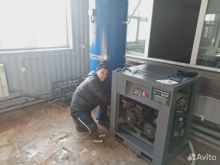 Винтовой компрессор: надежный в работе