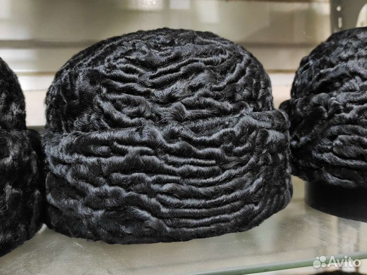 Каракулевая шапка ушанка папаха кепка каракуль