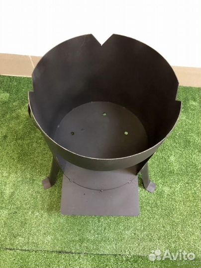 Казан 10 л. с печь и шумовка