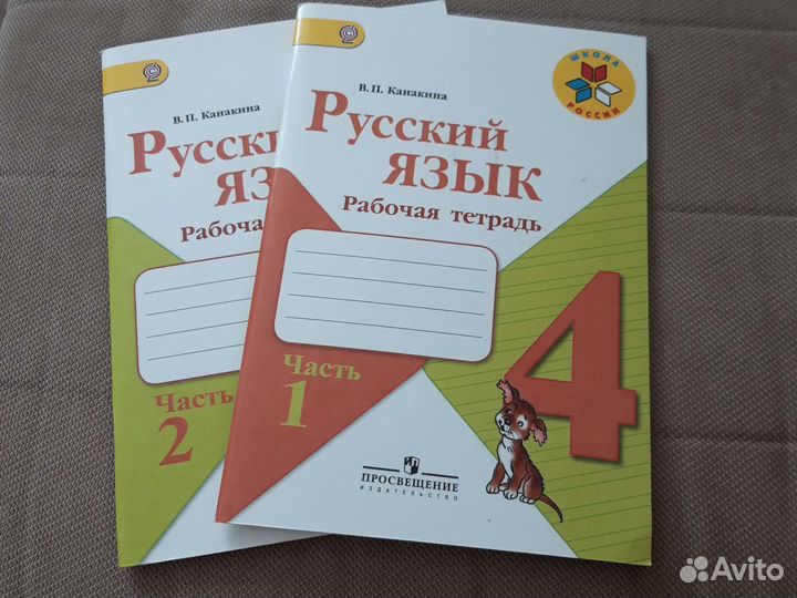 Русский язык Канакина 4 класс 2 части