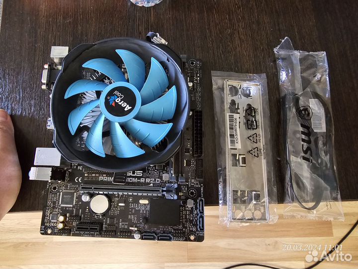 Материнская плата lga 1151 v2 комплект