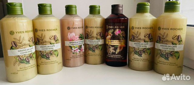 Гели для душа,400мл от Yves Rocher, разные