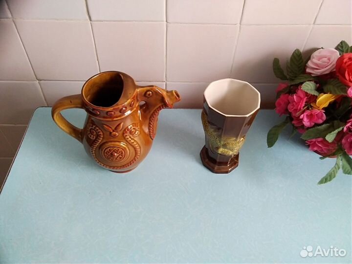 Вазы хрусталь и фарфор новые СССР