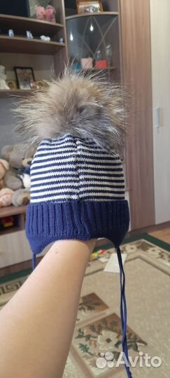 Шапка детская зимняя
