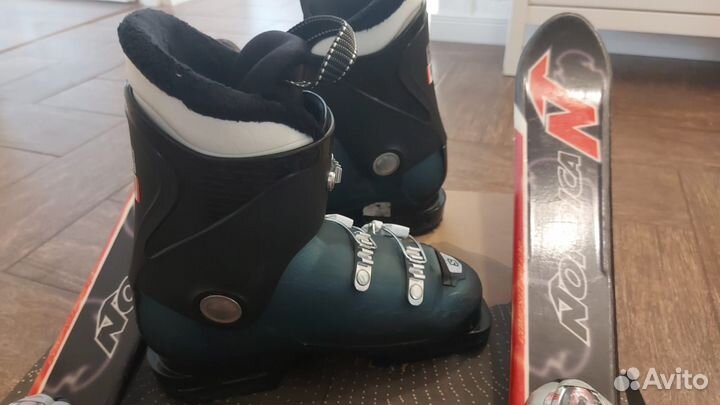 Горные лыжи детские комплект