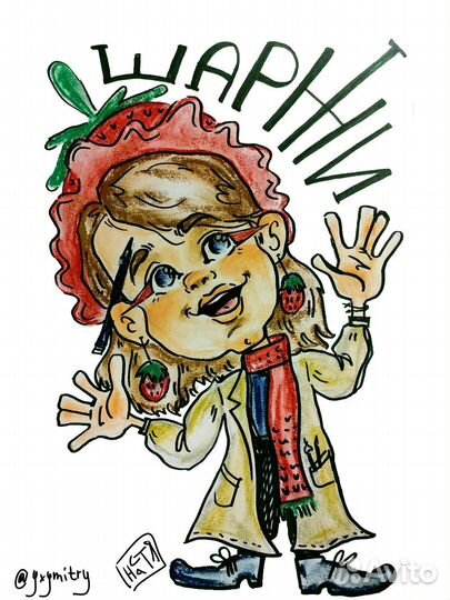 Портреты шаржи карикатуры