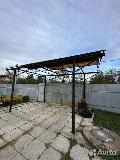 Навес металлический