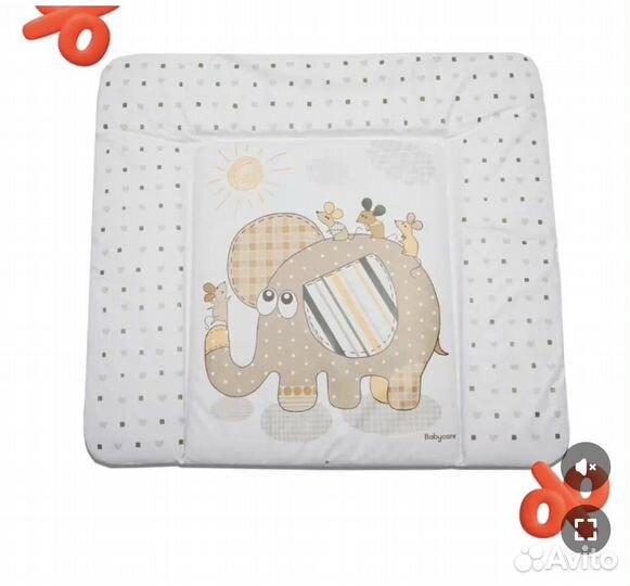Матрасик для пеленания водонепроницаемый мягкий