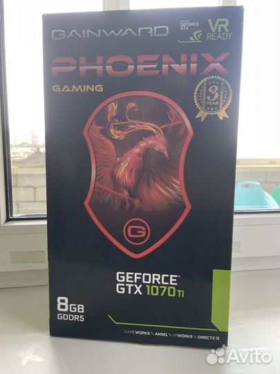 Nvidia GTX 1070 TI 8gb Gainward phoenix