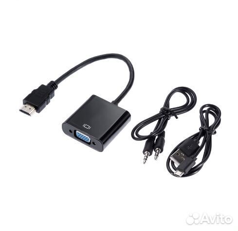 Переходники hdmi to VGA Adapter и другие (новый)
