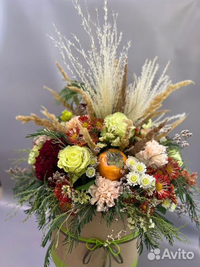 Букет в коробке