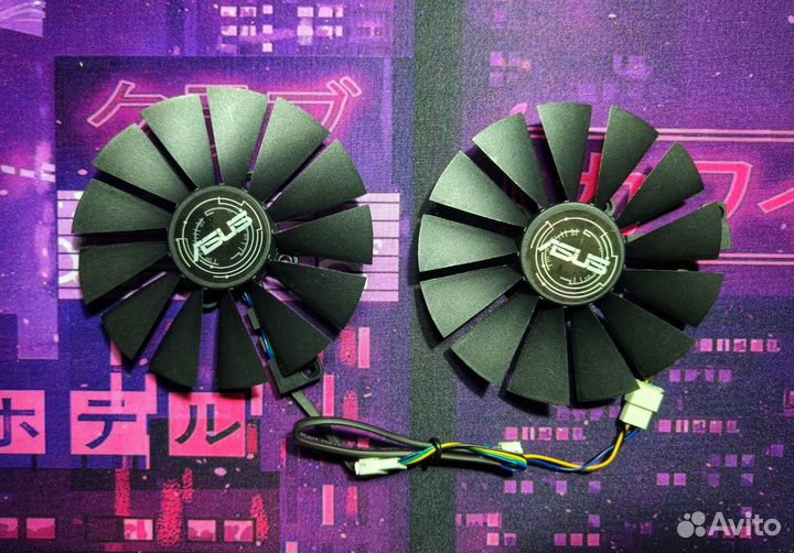 Вентиляторы Asus T129215SU rx580 rx590 rx470 rx480